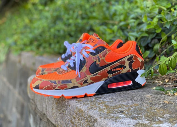 Nike Air Max 90 PRM SP Orange Duck Camo CW4039-800