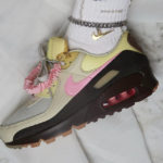 Nike Wmns Air Max 90 Premium Velvet Brown Pink (Cuban Link)