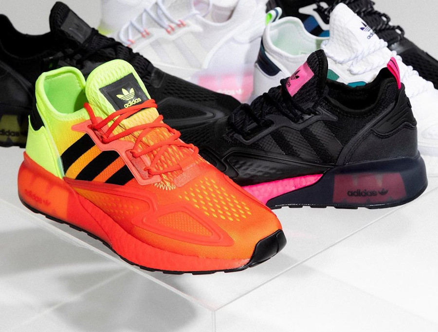 adidas zx jaune fluo