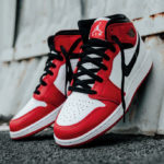 Air Jordan 1 Mid Chicago 'White Heel'