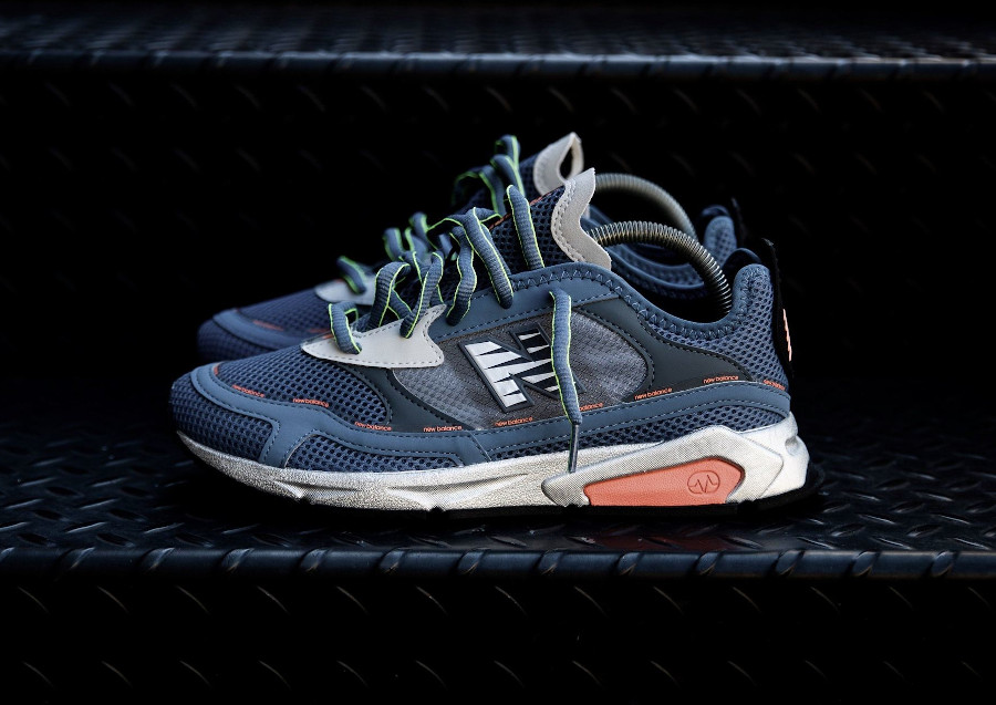 New Balance X Racer msxrchns bleu et rose pas cher