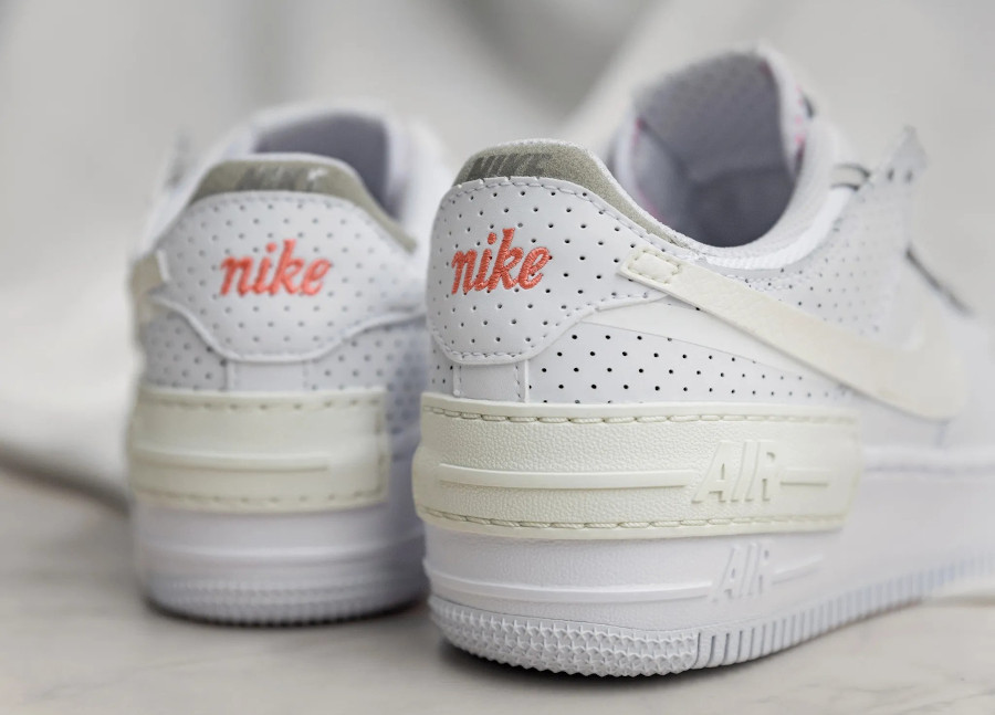 Air force 1 top shadow blanche femme
