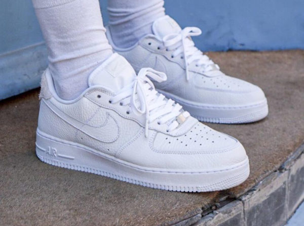 air force 1 craft on feet