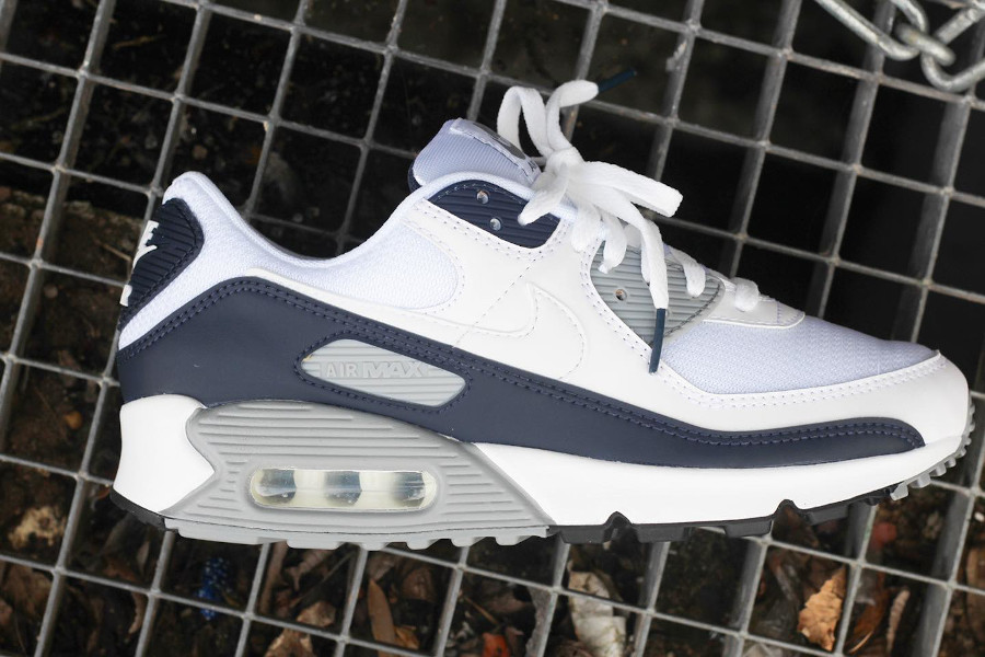 air max blanche et bleu