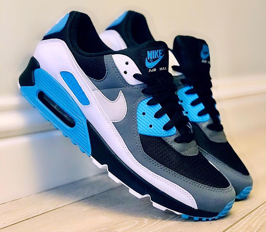 Álbumes 98+ Foto Air Max 90 Azul Con Blanco Cena Hermosa