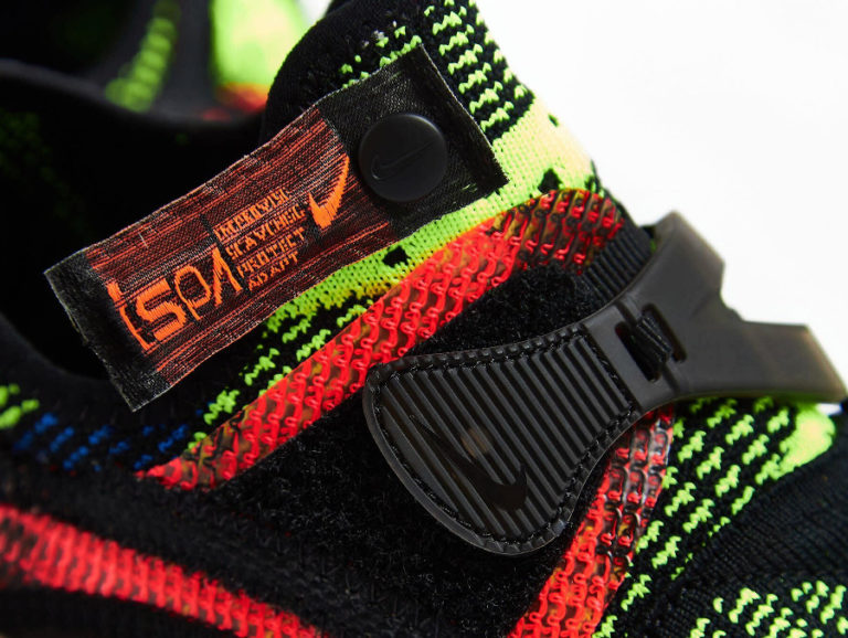 ispa overreact flyknit light bone on feet