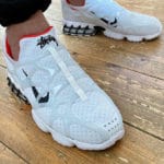 Stüssy x Nike Air Zoom Kukini 'White Habanero Red'