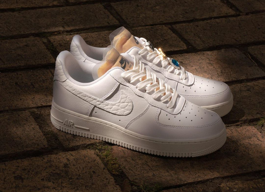 womens gold nike air force 1