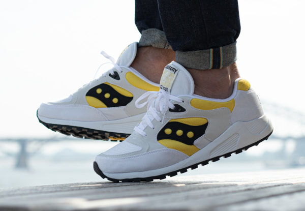 saucony shadow 6000 homme jaune