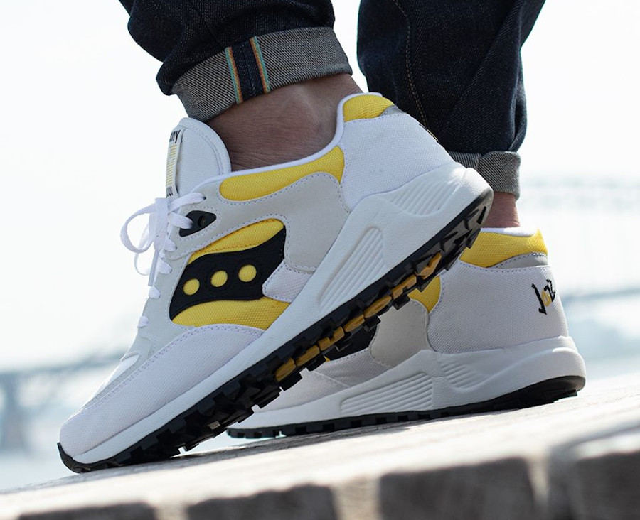 saucony jazz 4000 femme jaune