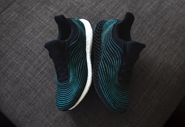 Adidas UltraBoost 4D Futurecraft Parley Core Black 600x411