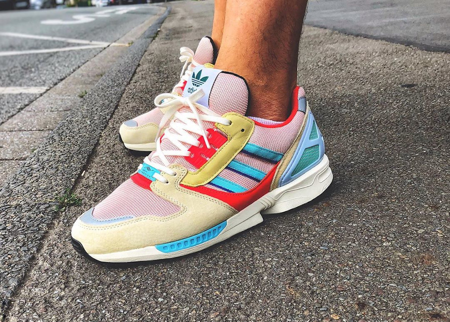 adidas zx 8000 homme rose