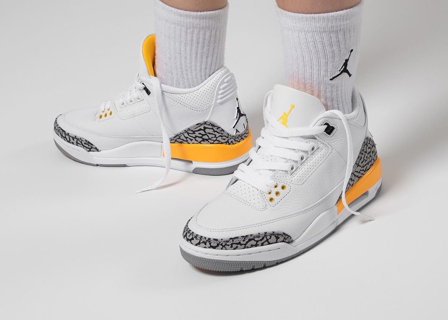 CK9246 108 : que vaut la Air Jordan 3 Retro Wmns Laser Orange ?