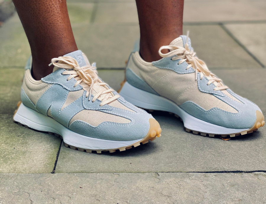New balance bleu ciel femme discount
