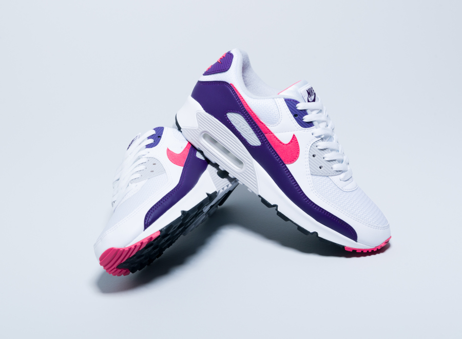 Nike-Air-Max-90-30th-femme-violet-aubergine-blanche-et-rose-6
