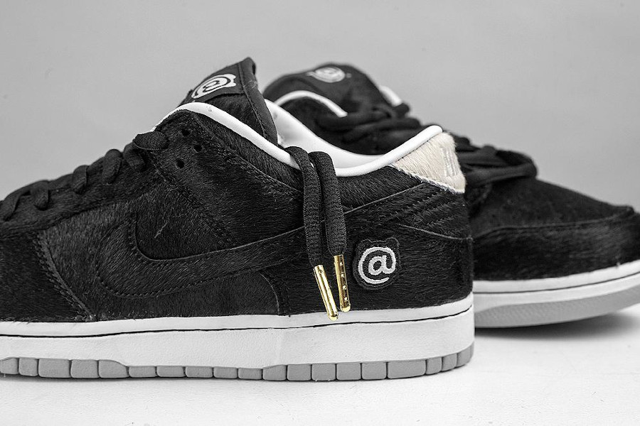 Nike Dunk Low SB en pony hair noir (4)