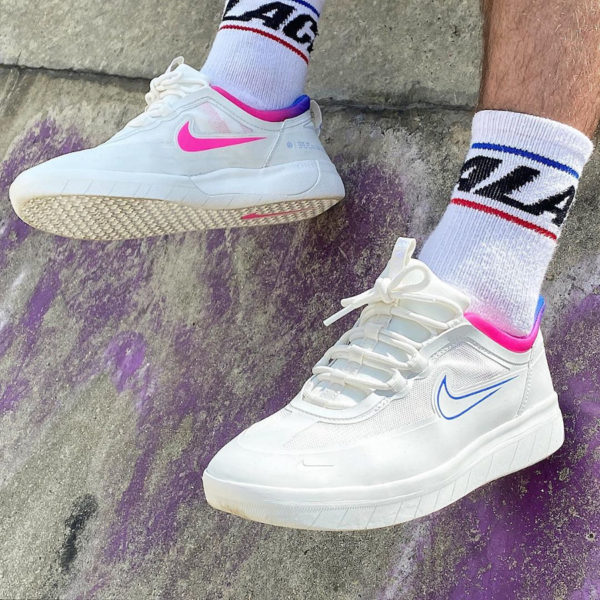 nyjah huston shoes on feet