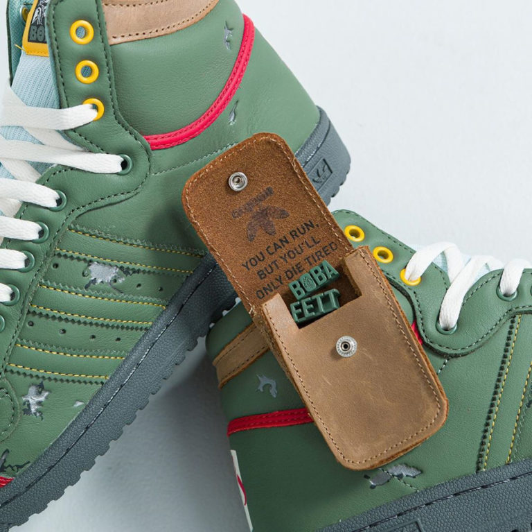 FZ3465 : que vaut la Adidas Top Ten Hi Star Wars Boba Fett (restock)