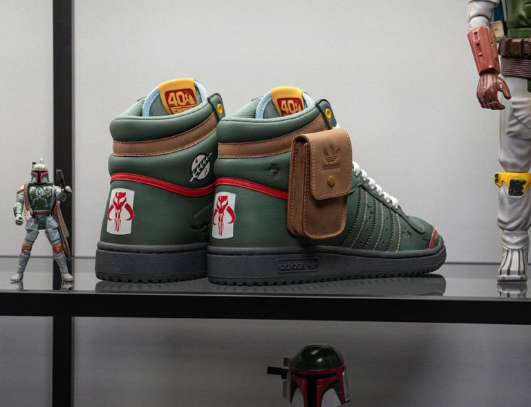 Adidas Top Ten Hi verte Boba Fett FZ3465