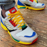 Adidas ZX 8000 AZX Lego Bricks on feet (couv)