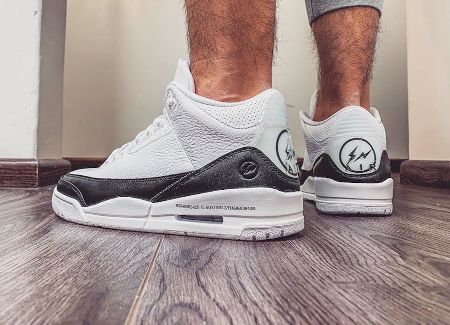 Air Jordan 3 Fragment Hiroshi Fujiwara 'Orca' DA3595-100