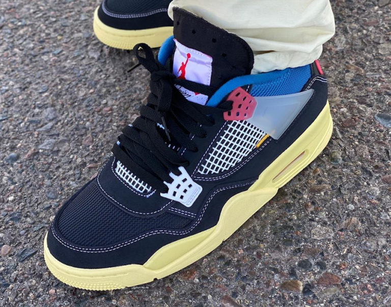 union jordan 4 black