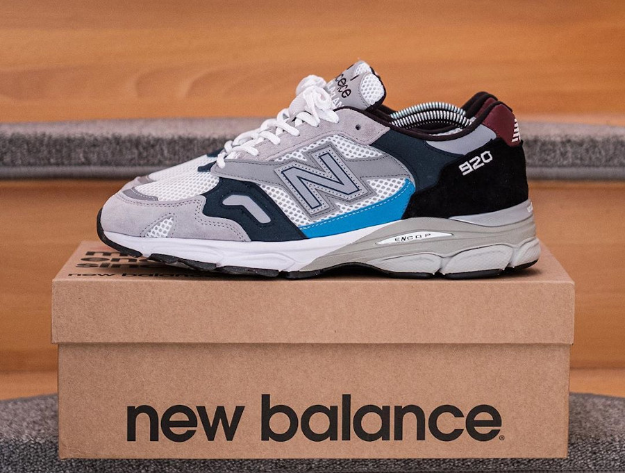 New Balance 920 OG grise blanche noir et bleu foncé (1)