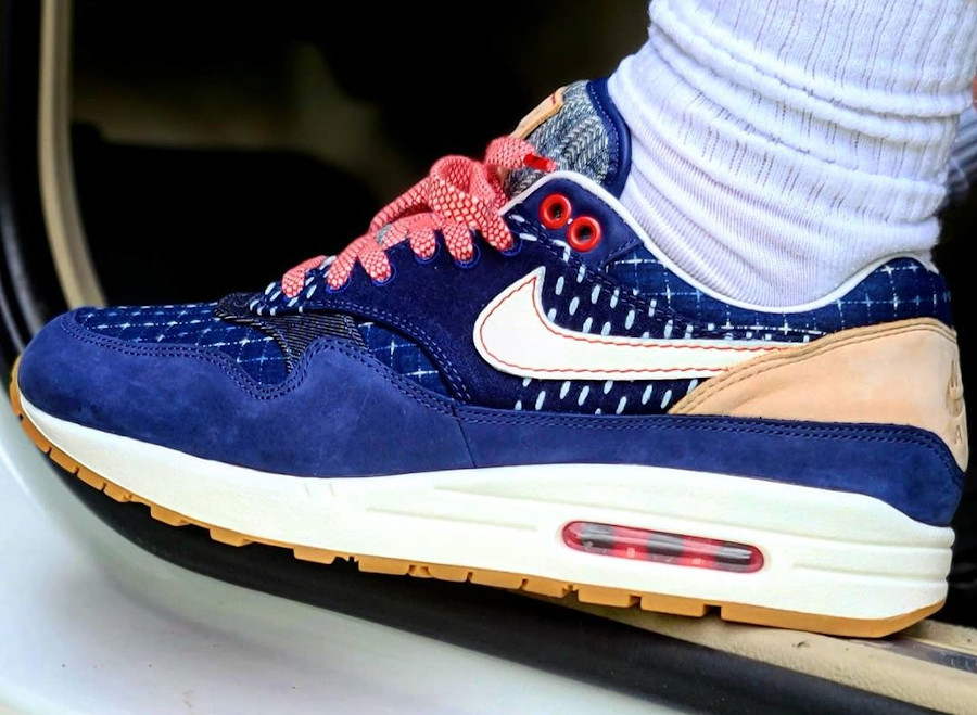 air max 1 denham on feet