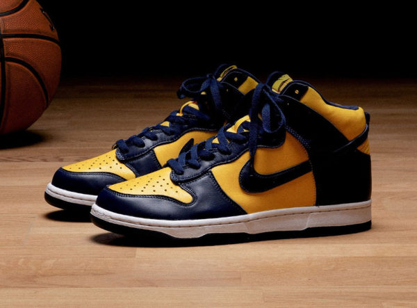 Nike Dunk High SP Michigan Maize Blue CZ8149-700