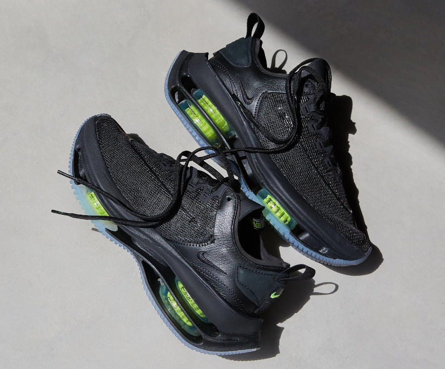 Zoom noir et vert online