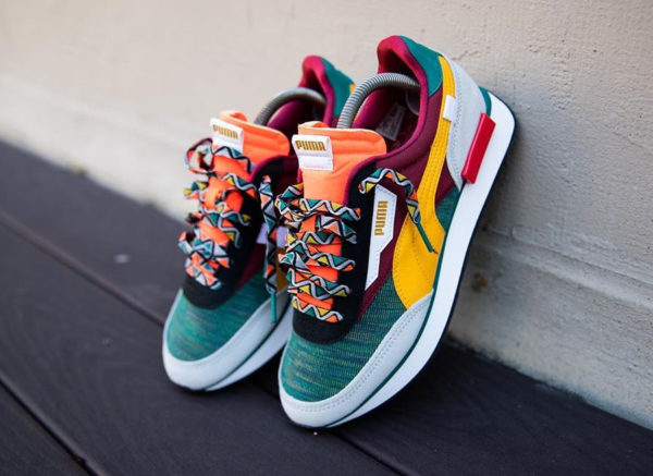 Puma Future Rider Mix Afrobeat Teal Green