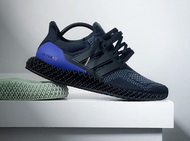 Adidas Ultra4D Futurecraft OG Black Gold Purple