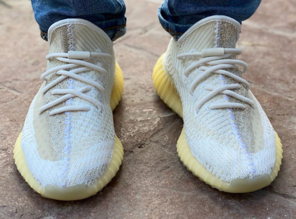 yeezy natural reflective