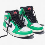 Air Jordan 1 High 2020 blanche et verte (1)