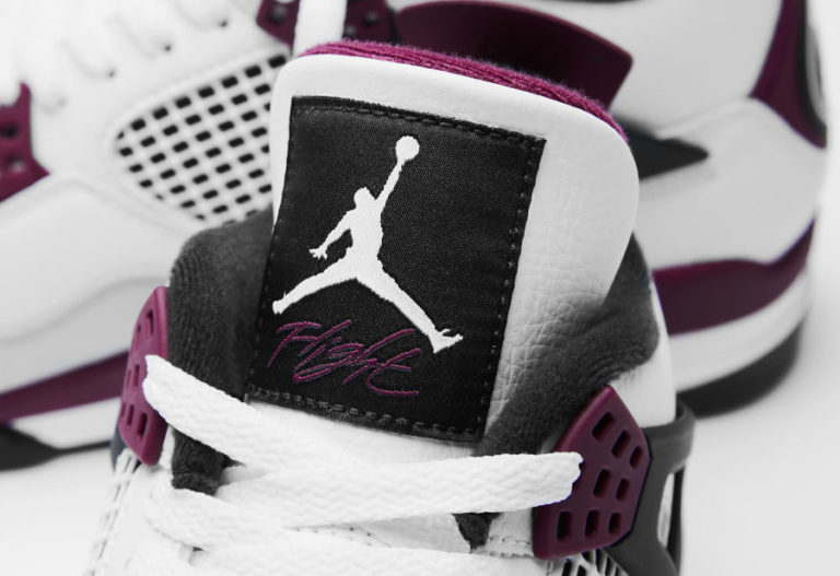 jordan 4 white bordeaux neutral grey black