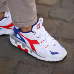 Diadora Mythos Suede White Red Blue 501 176566 C8850