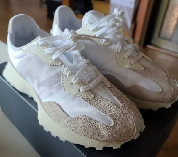 New Balance 327 Moonbeam Beige Gum WS327KB â Fit Sporting Goods