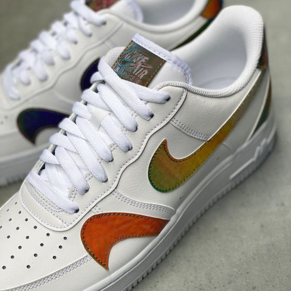 misplaced swooshes white multi