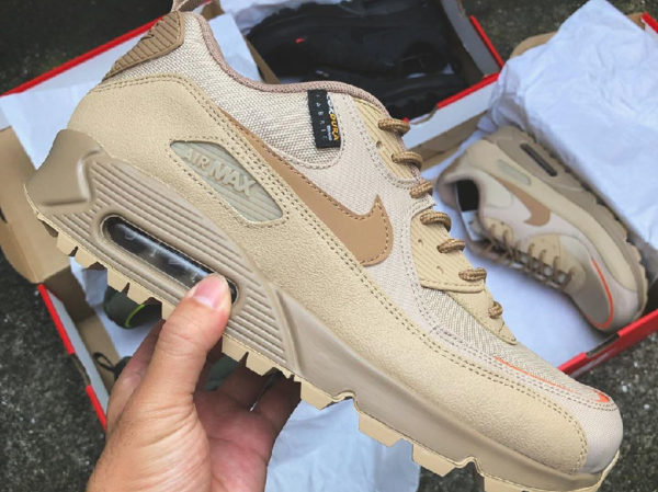 nike air max 90 beige orange