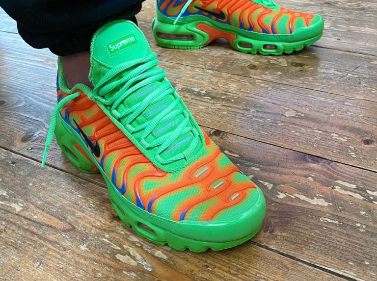 Nike Air Max Plus Requin Supreme Mean Green DA1472-300 (couv)