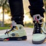 Virgil Abloh x Air Jordan 5 Retro Off White Sail DH8565-100
