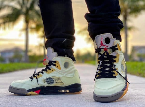 off white air jordan 5 retro