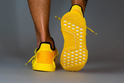 GY0091 : que vaut la Pw x Adidas NMD Hu Pharrell Bold Gold Yellow