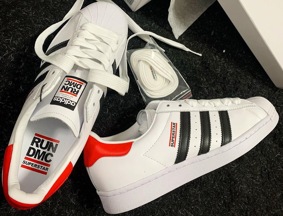 superstar adidas run dmc