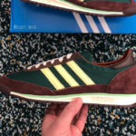 Wales Bonner x Adidas SL 72 'Hemp Maroon Collegiate Orange'
