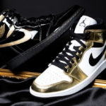 Air Jordan 1 Mid SE Kawhi White Metallic Gold DC1419-700