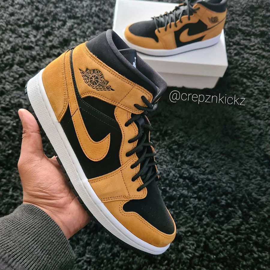 air jordan 1 mid camel