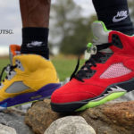 Air Jordan V What The on feet (1)