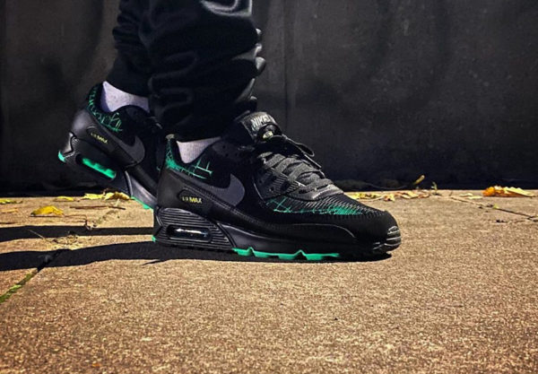 Nike Air Max 90 Premium Black 2020 Glow in the Dark (1)