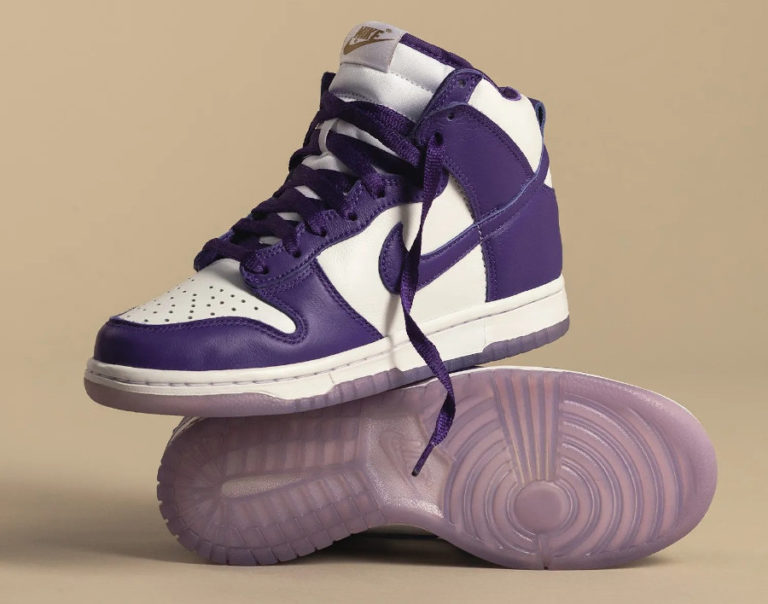 nike sb dunk mid femme violet